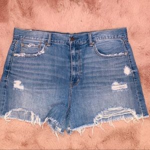 Highrise mom shorts